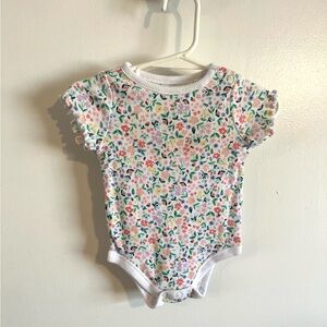 Garanimals Multicolor Floral Kids Bodysuit 3-6 Months